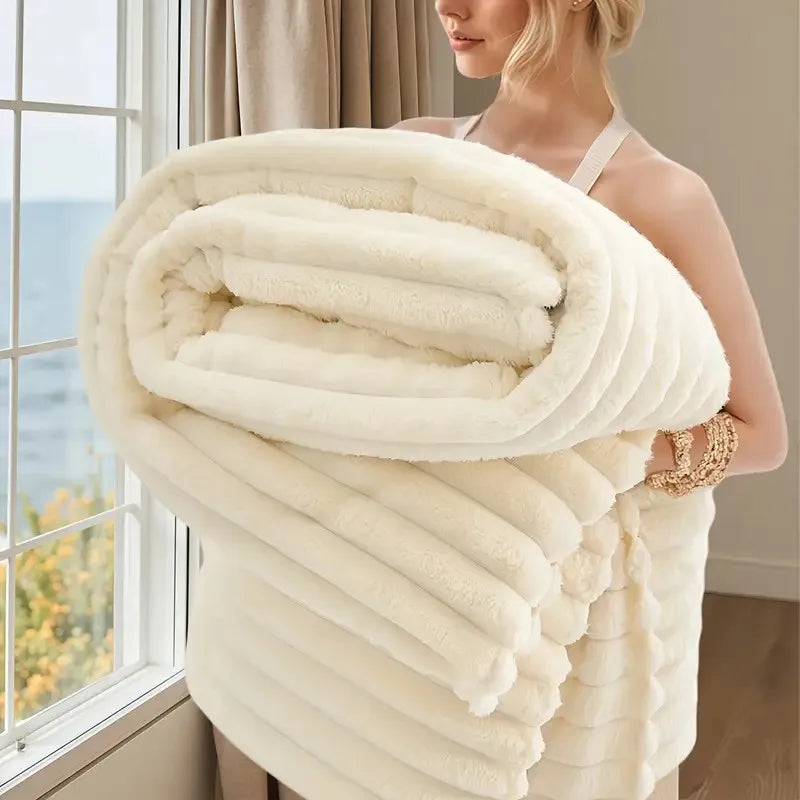 Deluxe Cozy Fur Blanket