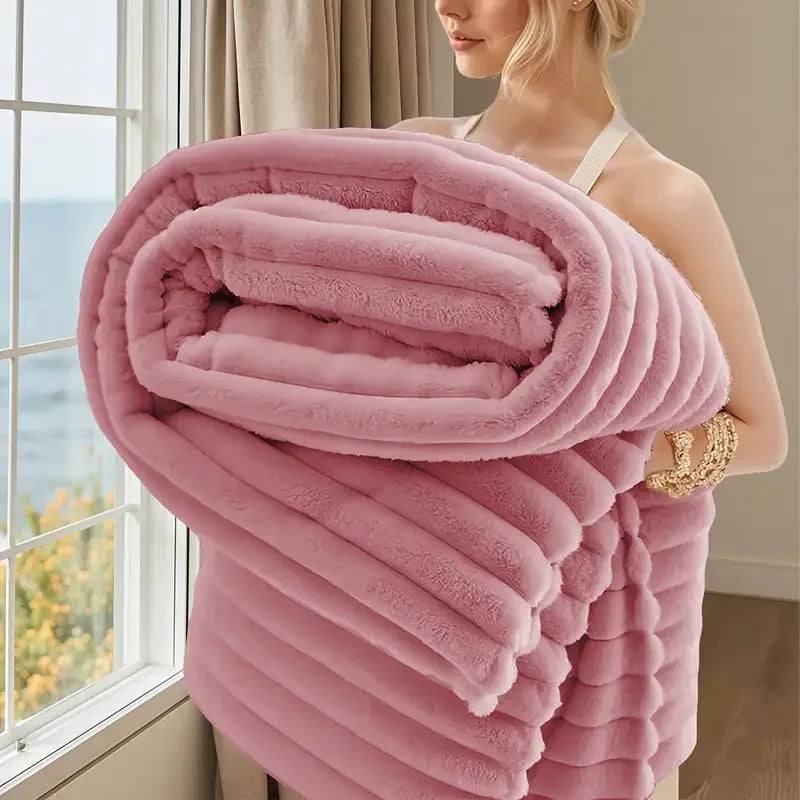 Deluxe Cozy Fur Blanket