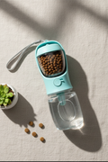 2-in-1 Dog Walk Water & Food Bottle – Pinterest Lifestyle Shot