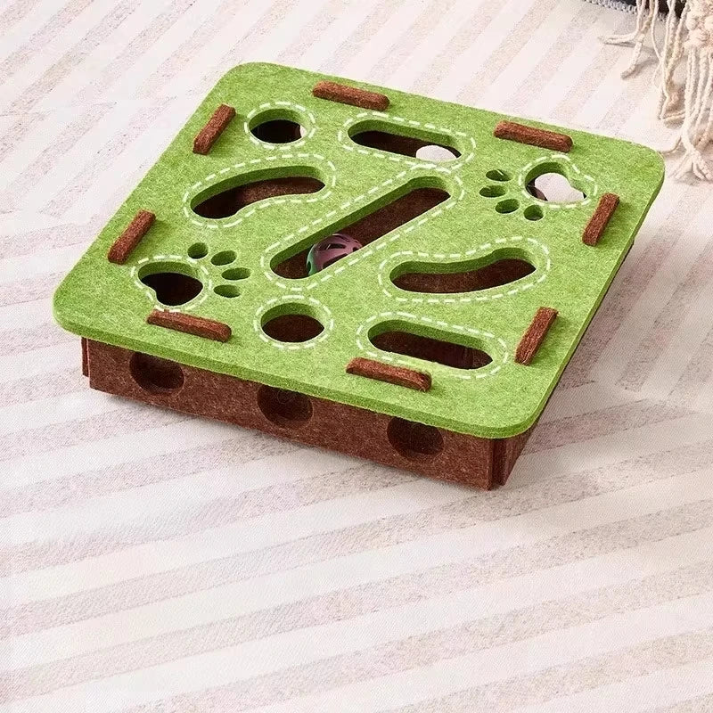 Engaging Cat Puzzle Play Box