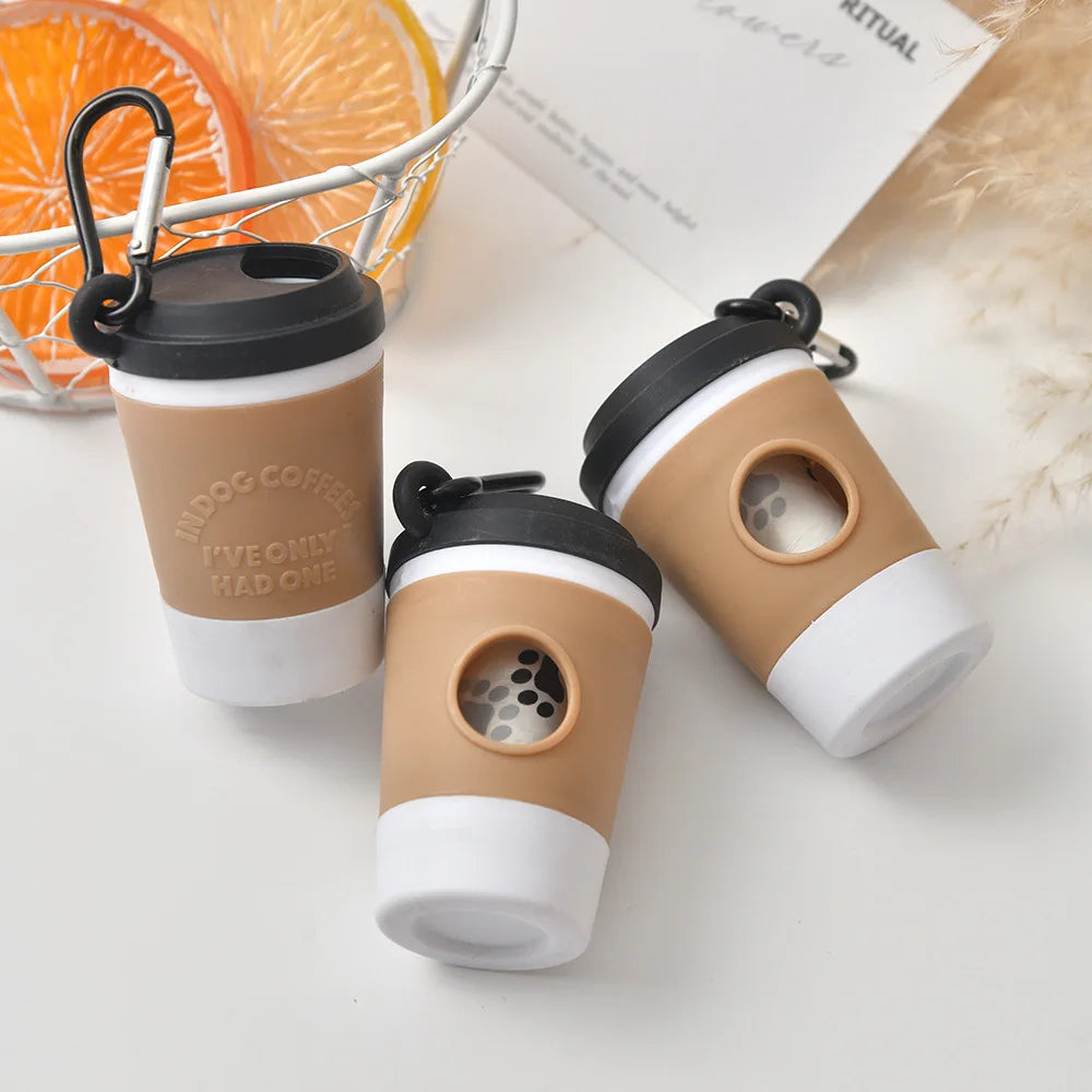 Morning Poo Walk — Coffee Cup Bag Dispenser