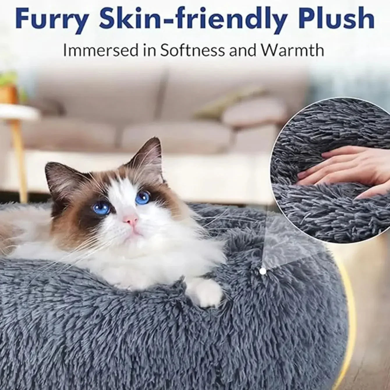 Cozy Plush Pet Retreat