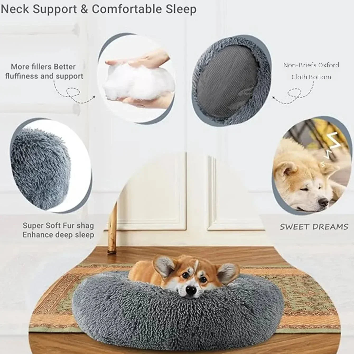 Cozy Plush Pet Retreat