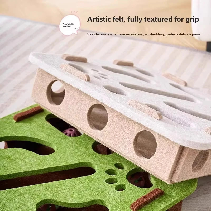 Engaging Cat Puzzle Play Box