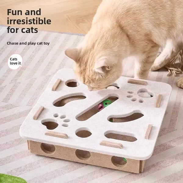 Engaging Cat Puzzle Play Box