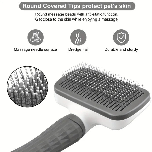 Pet Knot-Free Detangler Brush