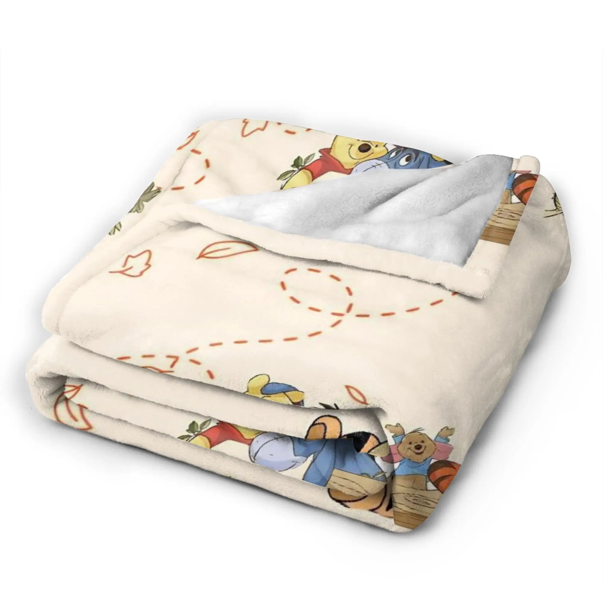 Cozy Pooh Plush Blanket