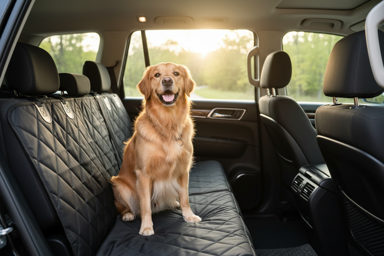 Waterproof Dog Car Seat Cover